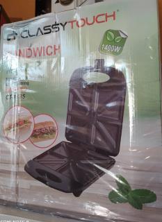 اسنک ساز 4 خانه 8 تیکه 1400 وات کلاسی تاچ