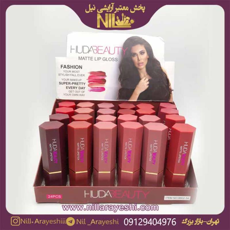 رژ جامد پوکه شش ضلعی هدی بیوتی Huda Beauty