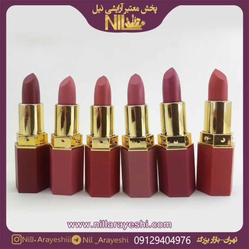 رژ جامد پوکه شش ضلعی هدی بیوتی Huda Beauty