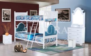 تختخواب دوطبقه نیلوفر