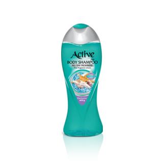 شامپو بدن شفاف ۴۰۰ گرمی آبی اکتیو