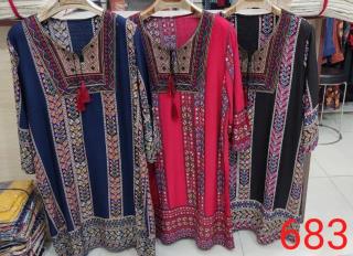 تونیک طرح سنتی قواره بزرگ