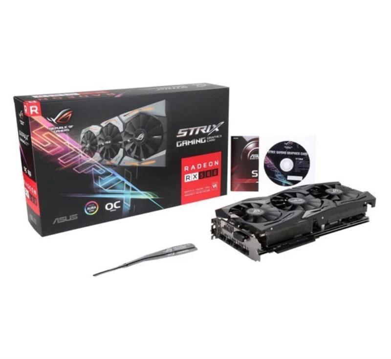 کارت گرافیک گیمینگ ایسوس STRIX-RX580-O8G-GAMING