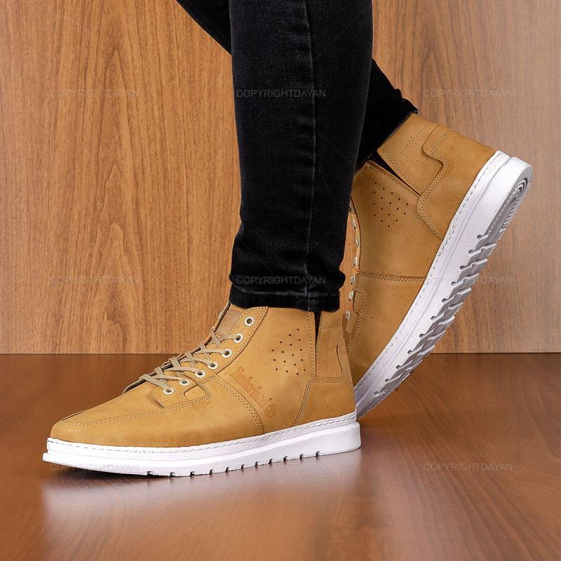 🛍نیم بوت چرمی تیمبرلند ,  کیفیتی بینظیر کاملا سفارشی