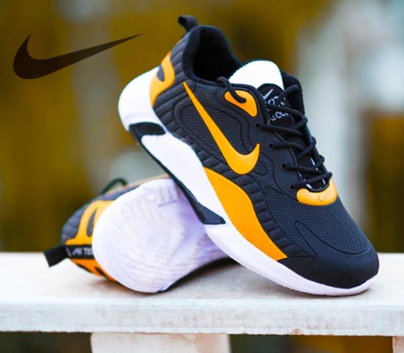 کفش مردانه Nike مدل Air270 (مشکی،زرد)