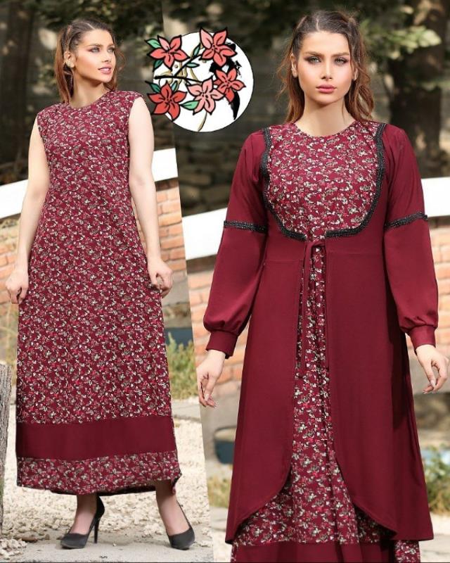 تونیک سارافن دوتکه مدل صدف