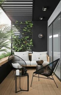 طراحی تراس ، تراس ، بالکن ، طراحی بالکن ، اجرای ترموود