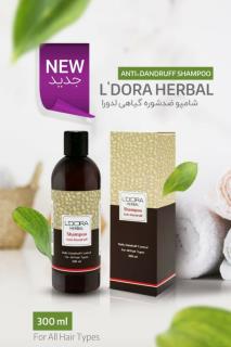 شامپو گیاهی ضدشوره لدورا