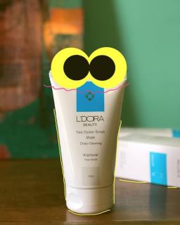 ماسک اسکراب صدفی لدورا