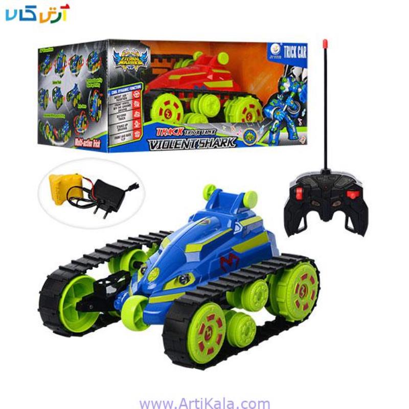 اسباب بازی ماشین تانک کنترلی مدل jt toys