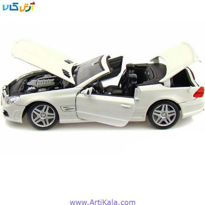 ماکت ماشین مرسدس بنز مدل Mercedes-Benz SL63 AMG Convertible 1:18