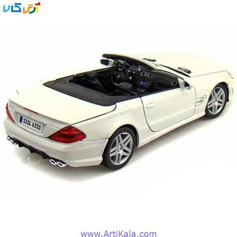 ماکت ماشین مرسدس بنز مدل Mercedes-Benz SL63 AMG Convertible 1:18