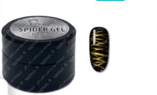 ژل عنکبوتی (اسپایدر ژل) طلایی رنگ