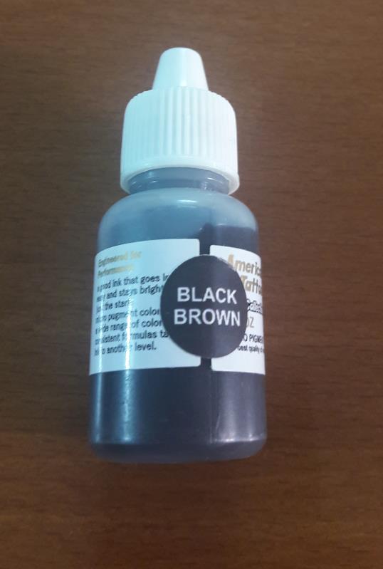 رنگ تاتو :امریکن تاتوBlak Brown