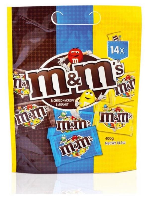 اسمارتیز ام اند امز میکس 400گرم اورجینالm&ms mix