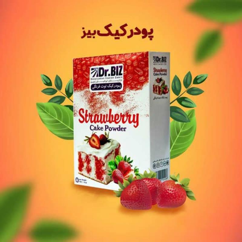 پک ۱۲ عددی مخلوط پودر کیک BIZ