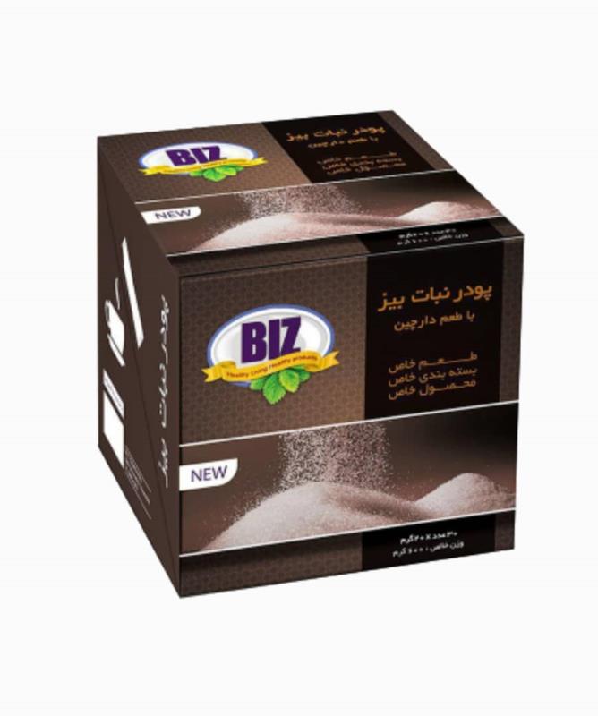 پودرنبات BIZ با طعم دارچین