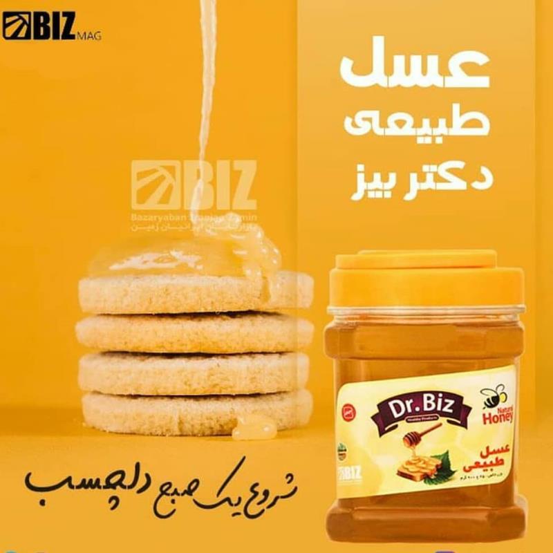 عسل استاندارد ۵۰۰ گرمی Dr.BIZ