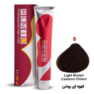 رنگ مو رمیو حجم 100 میل  شماره 5 سری طبیعی
