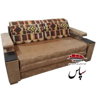 مبل تختخواب شو مدل دو نفره مهیار لاولوسکی سایز 160