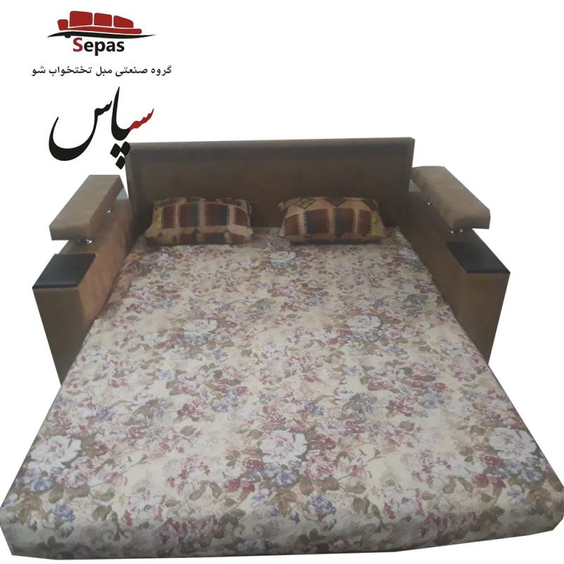 مبل تختخواب شو مدل دو نفره مهیار لاولوسکی سایز 160