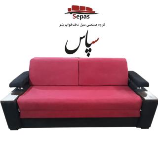 مبل تختخواب شو مدل دو نفره مهیار لاولوسکی سایز 140