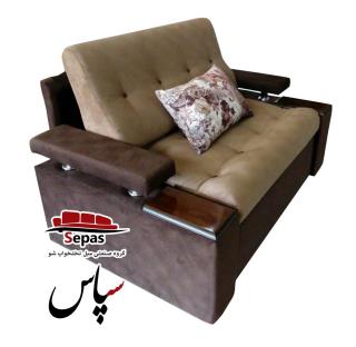 مبل تختخواب شو مدل دو نفره سوئدی لاولوسکی سایز 140