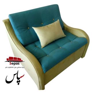 مبل تختخواب شو مدل تک نفره سوئدی آبشاری