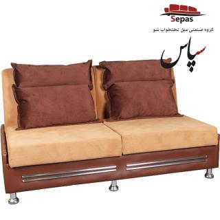 مبل تختخواب شو مدل دو نفره باران دوقلو