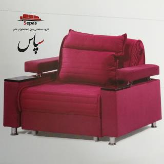 مبل تختخوابشو تکنفره لاریکس