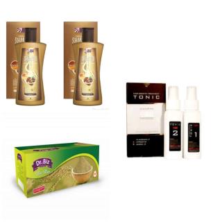 پکیج حرفه ای کنترل ریزش مو ورویش مجدد