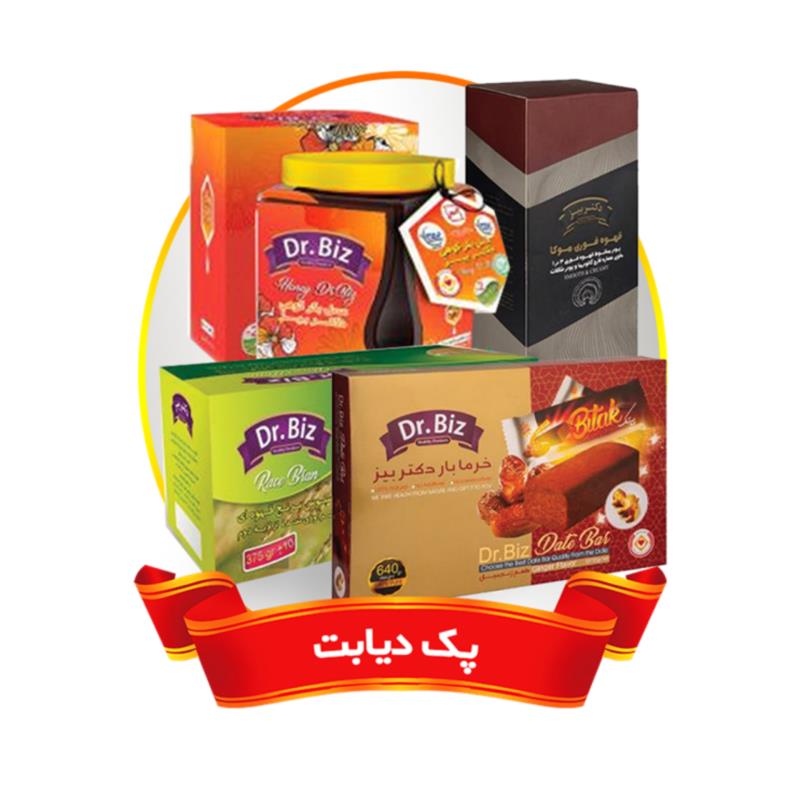 بسته 5 عددی ویژه ی دیابت دکتر بیز