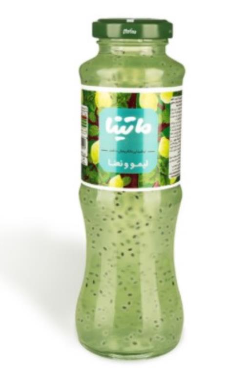 نوشیدنی ماتینا لیمو نعنا شیشه (280 گرمی)