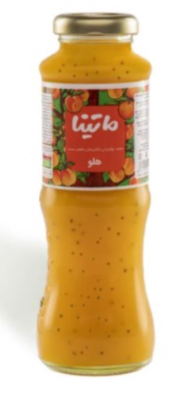 نوشیدنی ماتینا هلو شیشه (280 گرمی)