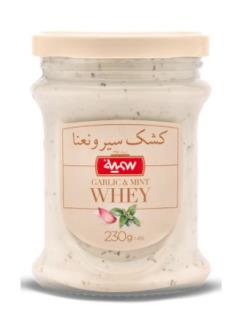 کشک طعم دار سیر و نعنا 230 گرم سمیه