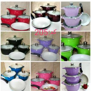 سرویس قابلمه چدن ۷ پارچه ویستا