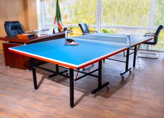 ميز پينگ پنگ هشت چرخ تاشو کد F1500