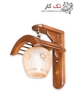 دیوارکوب طرح  حصیری