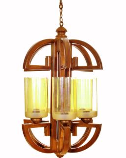 لوستر شش  شعله طرح درسا