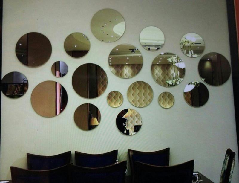 پک آینه های دکوری گرد دیواری