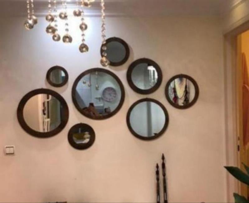 آینه دیواری طرح دارب آینه دکوری در ابعاد وتعداددلخواهاقاب