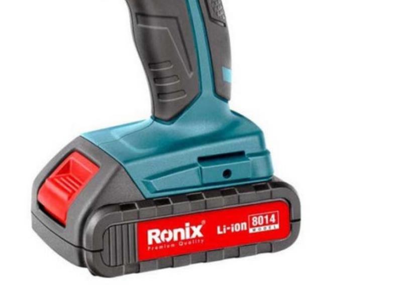 دریل پیچ گوشتی شارژی 14.4 ولت رونیکس مدل ronix 8014