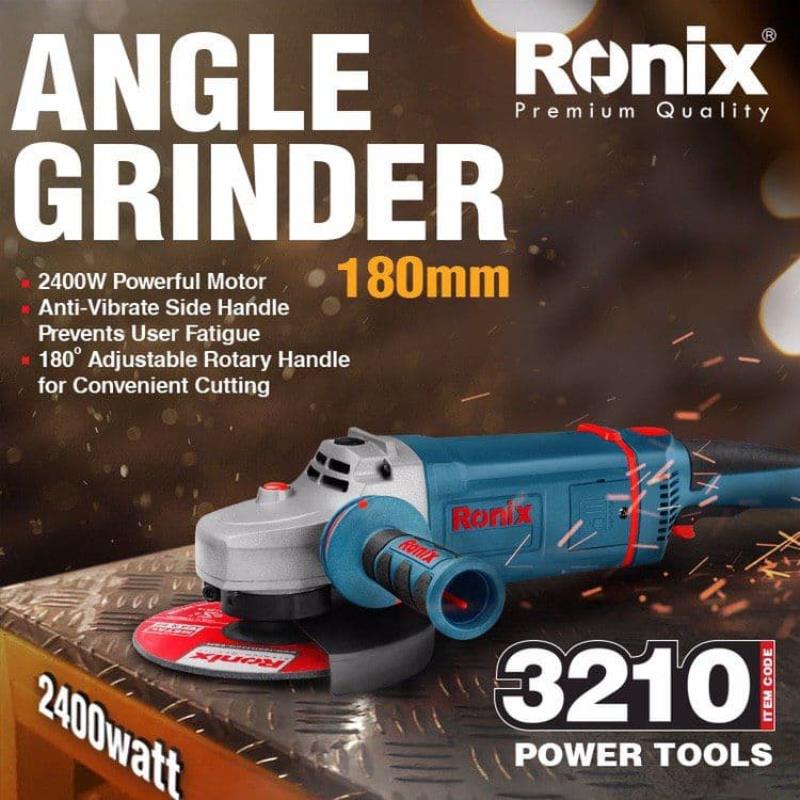 فرز برقی آهنگری 2400 وات 180 میل رونیکس مدل ronix 3210