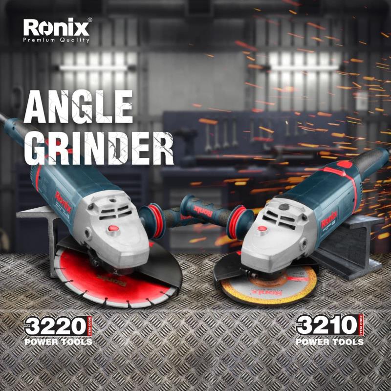 فرز برقی آهنگری 2400 وات 180 میل رونیکس مدل ronix 3210