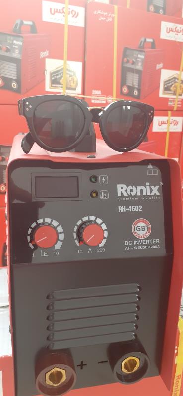 اینورتر جوشکاری Ronix 4602آمپر 200 واقعی پاور پلاس با عینک مخصوص