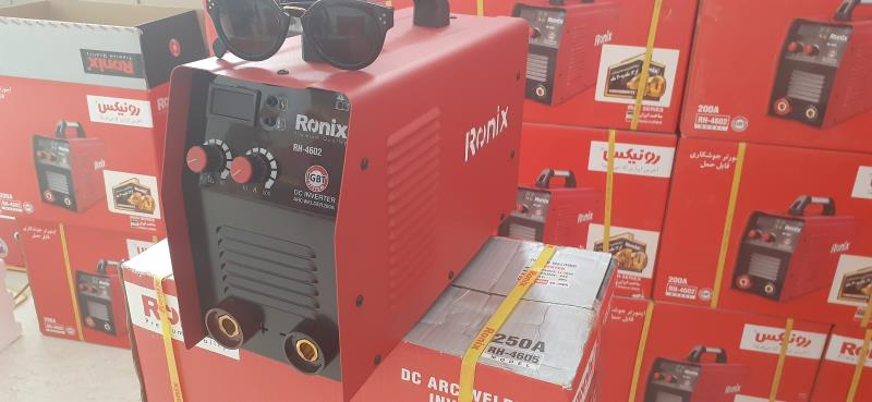 اینورتر جوشکاری Ronix 4602آمپر 200 واقعی پاور پلاس با عینک مخصوص