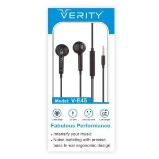 هندزفری وریتی مدل E45