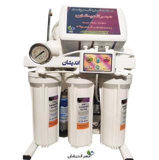 دستگاه تصفیه آب دیجیتال و هوشمند + فیلتر تصفیه و شیر