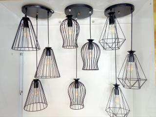 اویز سه شعله فلزی در مدل های مختلف