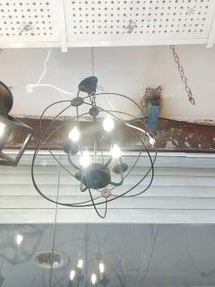 اویز دایره مفتولی 4شعله